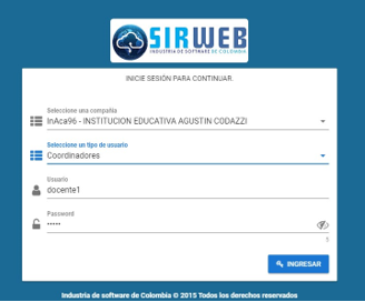 Usuario Coordinador